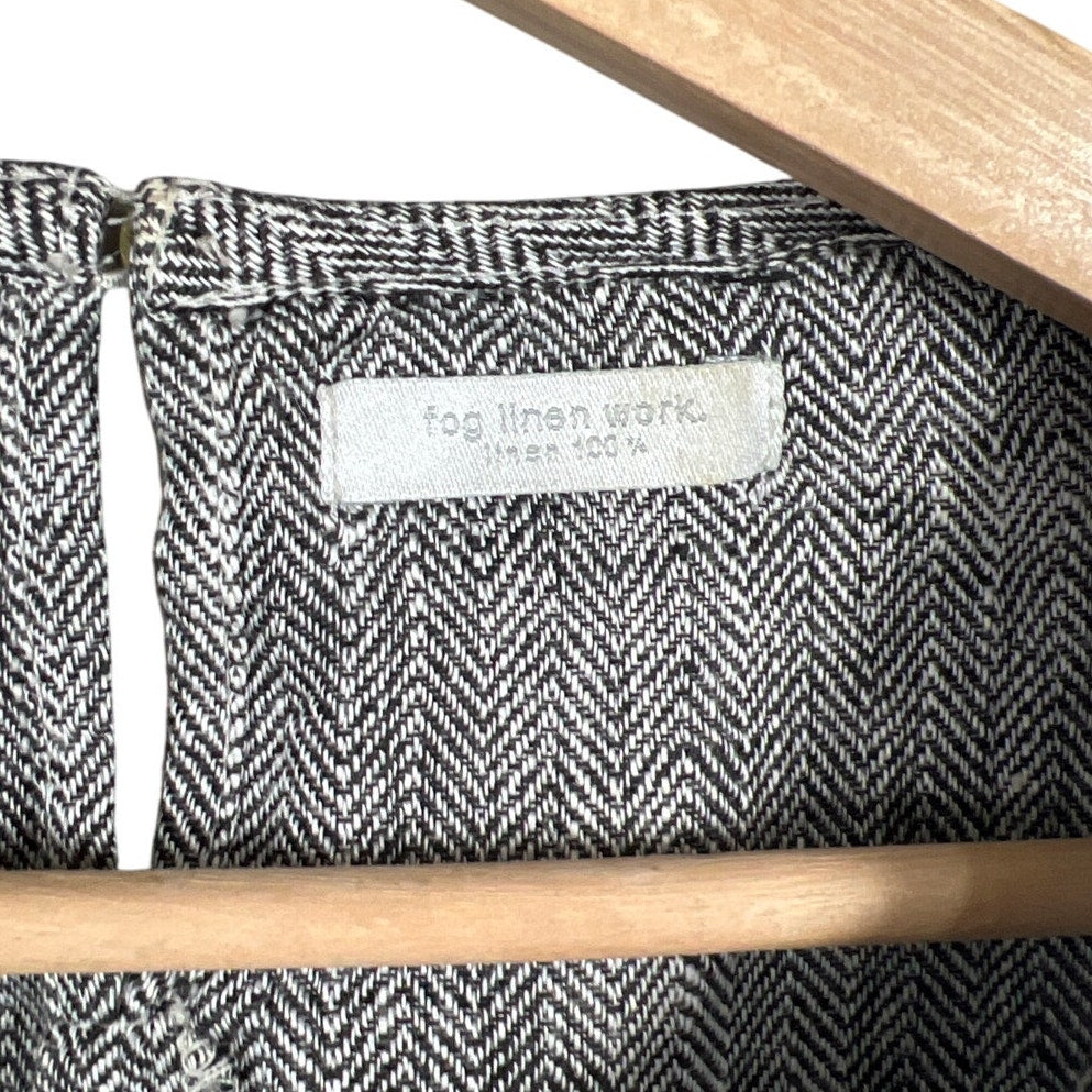 Fog linen Work Gray Shift Dress *Dimensions in Picture*