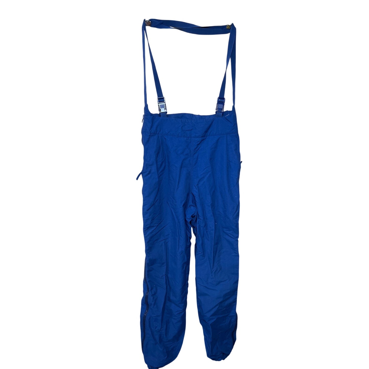 Patagonia Size 10 Blue Overalls Ski Pants Kids Adjustable