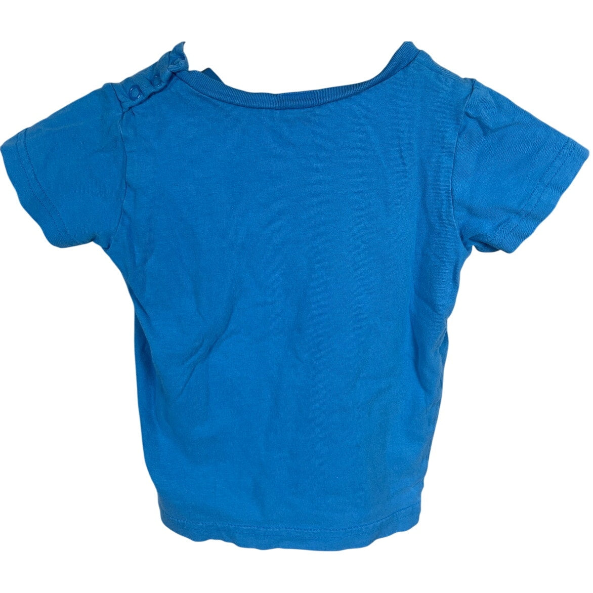 Polarn O. Pyret 1.5-2 Years Blue T-shirt W/ Car Graphic