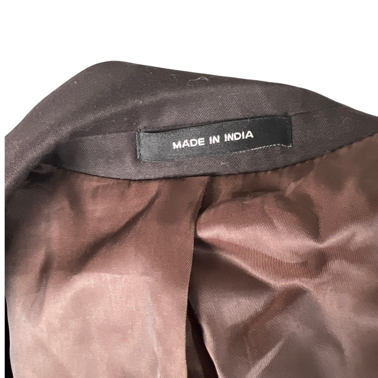 Ralph Lauren 100% Wool Made In India Blazer Size 38R 2 Button