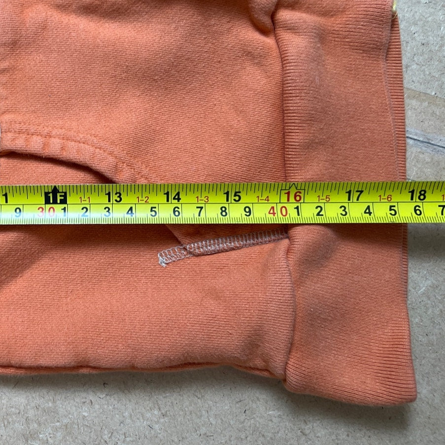 Mini Boden Orange 5-6Y Boy Zip-Up Sweater