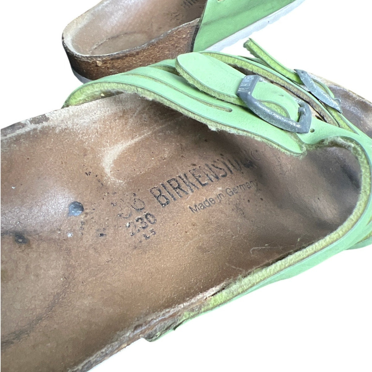 Birkenstock Green Women's Sandals Size 36