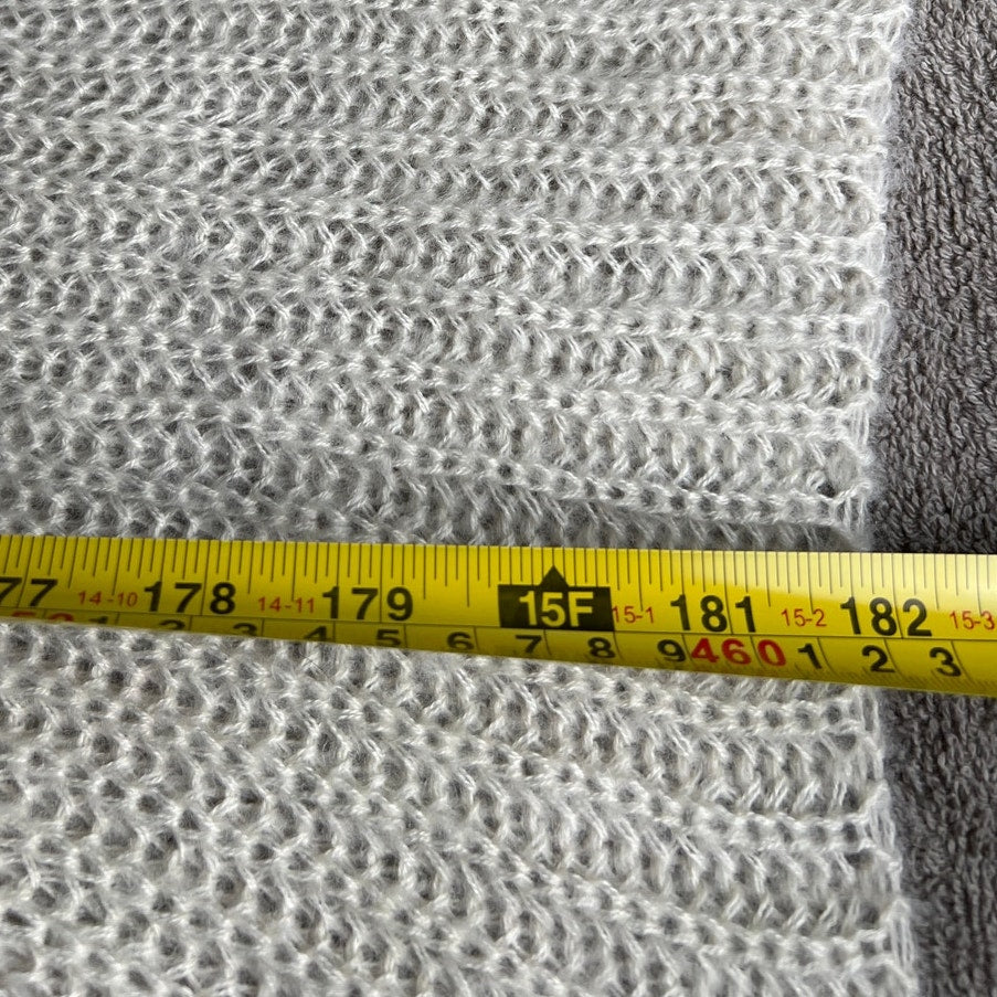 NWT Forever 21 182" Long Blue & White Knit Scarf