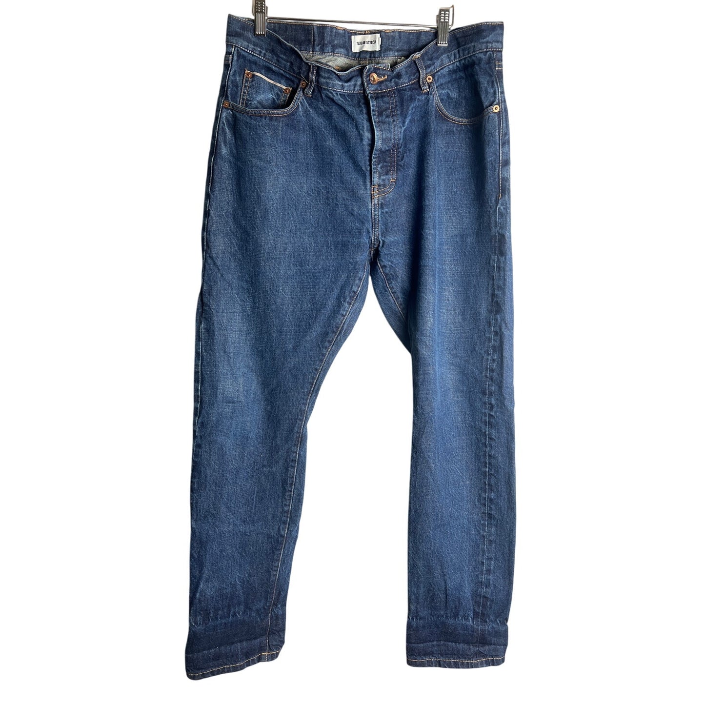 Taylor Stitch Size 35 Men's Jeans Slim Blue Denim