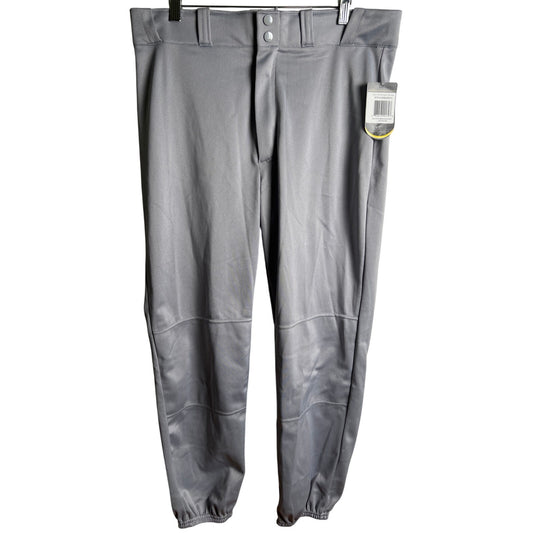 NWT Wilsons Mens Grey Baseball Pants SIze L