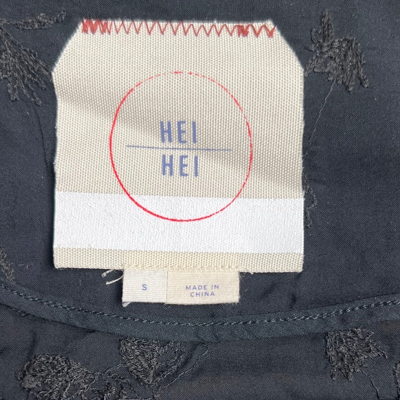 Hei Hei Black Melita Draped Jacket Size Small