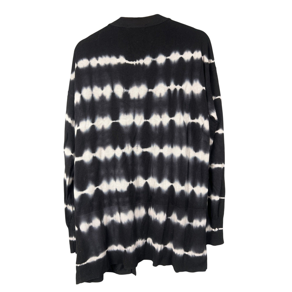NWT Sanctuary Black Tie Dye Long Cardigan Women's Size S