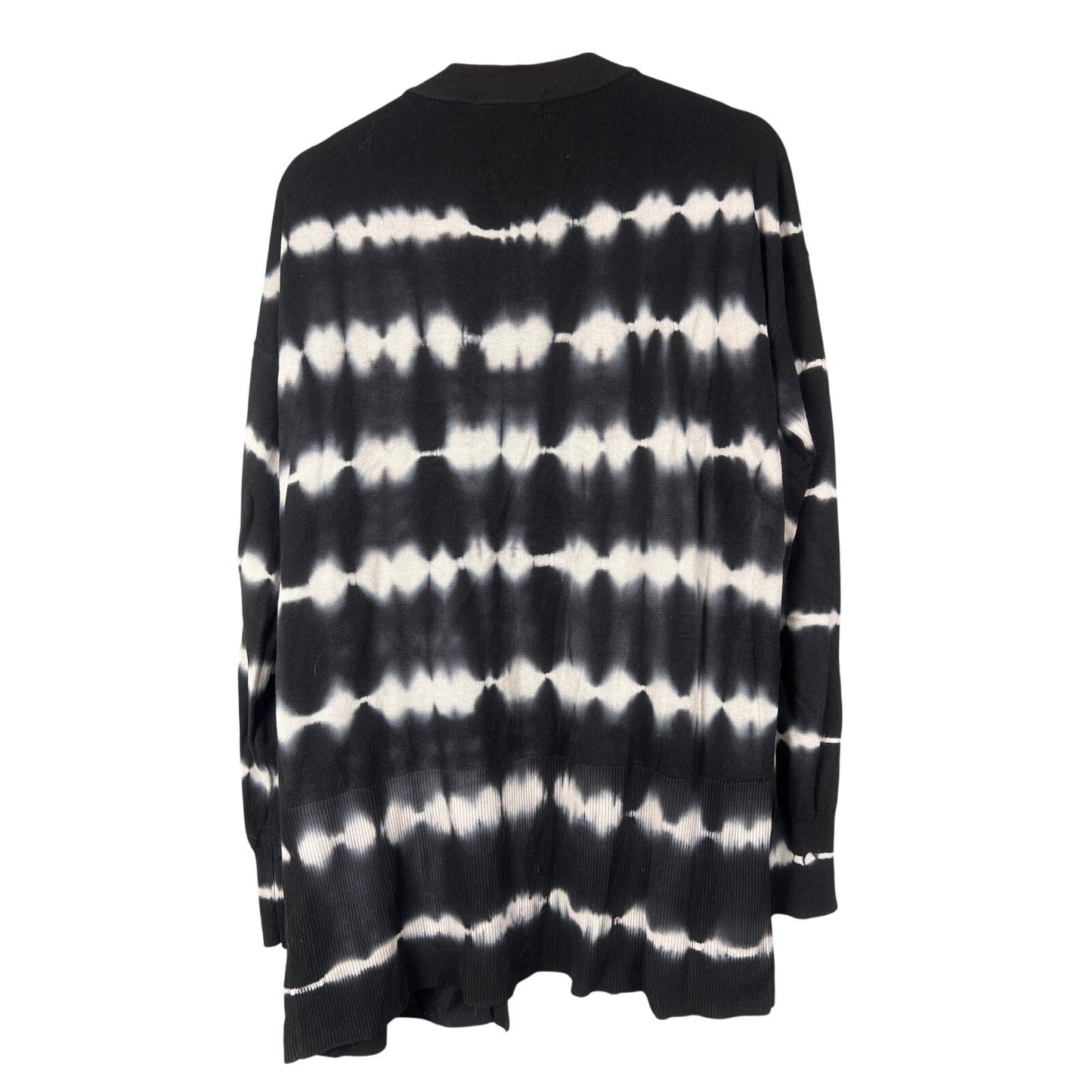 NWT Sanctuary Black Tie Dye Long Cardigan Women's Size S
