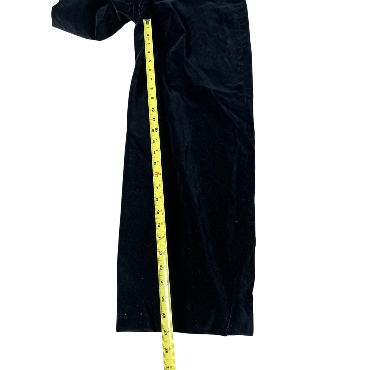 LORD & TAYLOR Pants Women's 18W Black Velvet Dress Pants Lined Stretch Zip