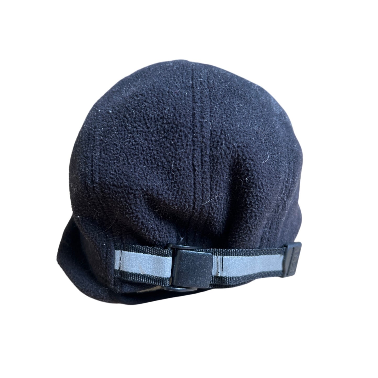 REI Black Fleece Baseball Cap With LED Lights on Brim Size L/XL