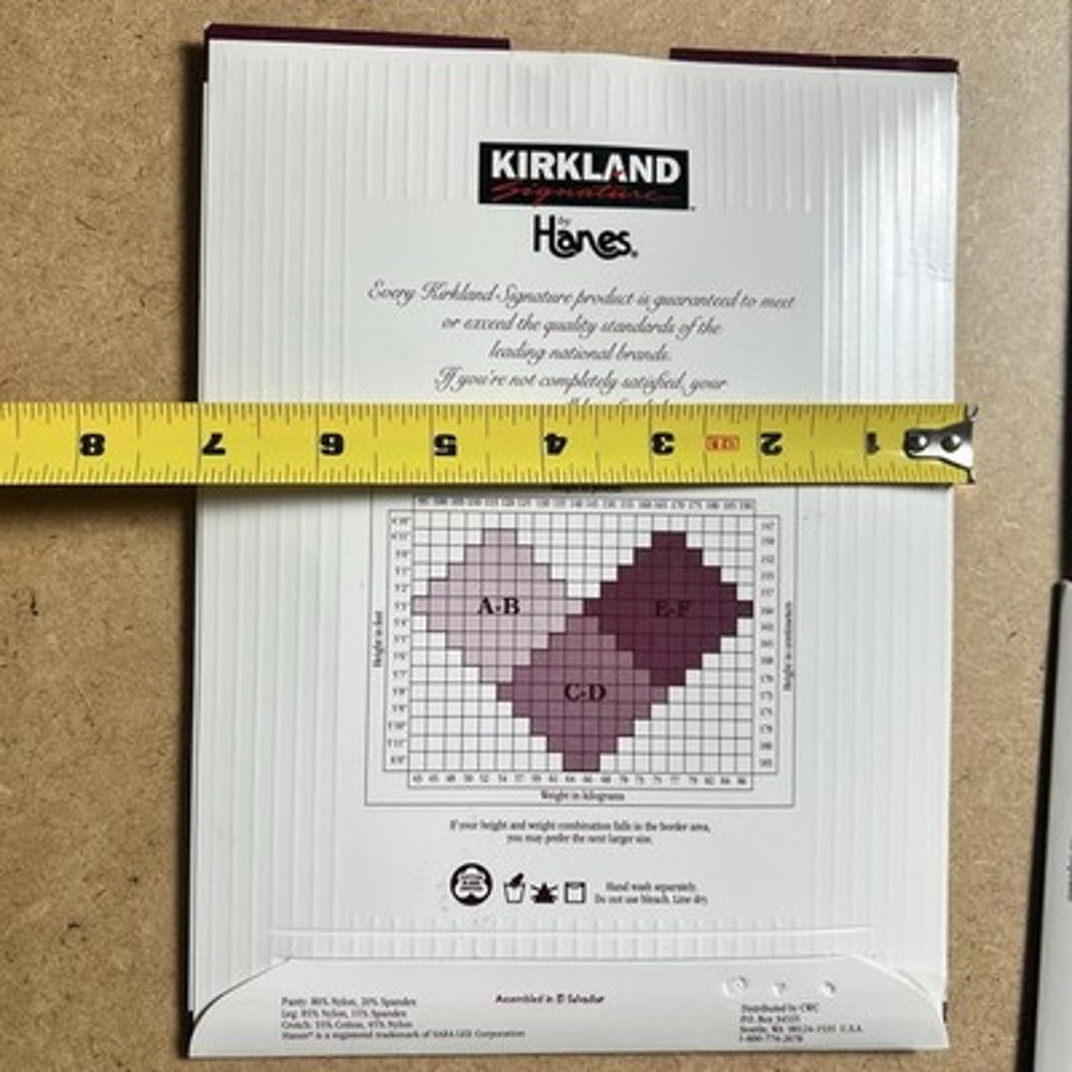 Kirkland Signature Hanes Pantyhose Womens A Silky Sheer Control Top 3 Pack Multi