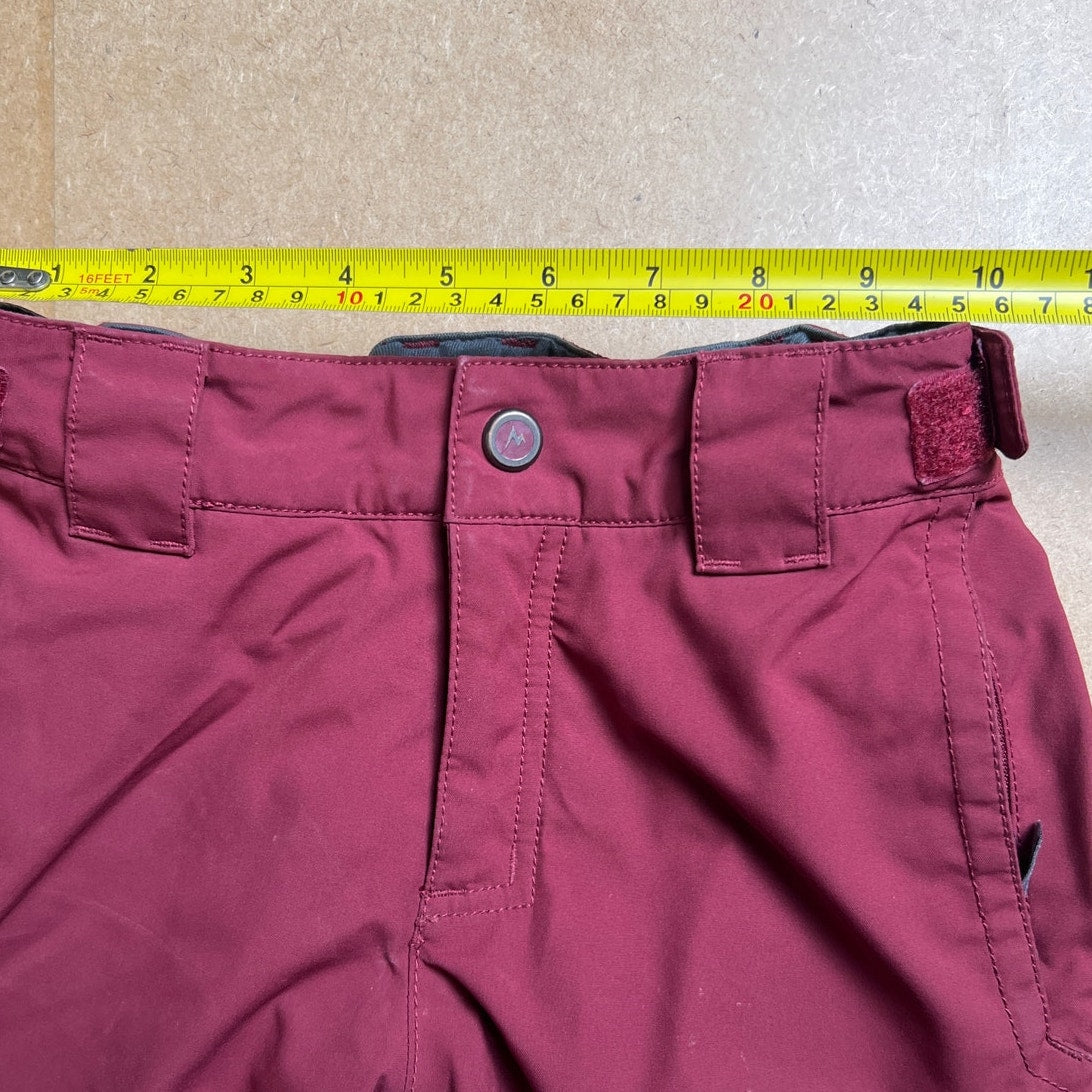 Marmot Insulated Pull On Snow Pants Girls Youth S Winter Snow Sports
