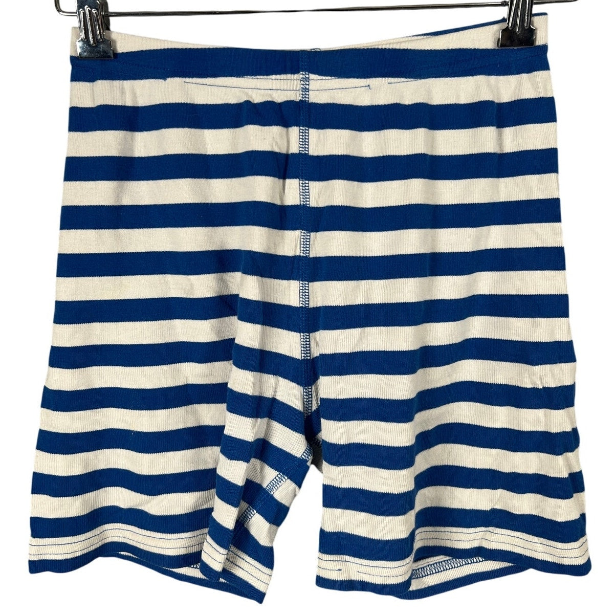 Hanna Andersson Stripped Blue Shorts Size 14 Toddler Organic Cotton