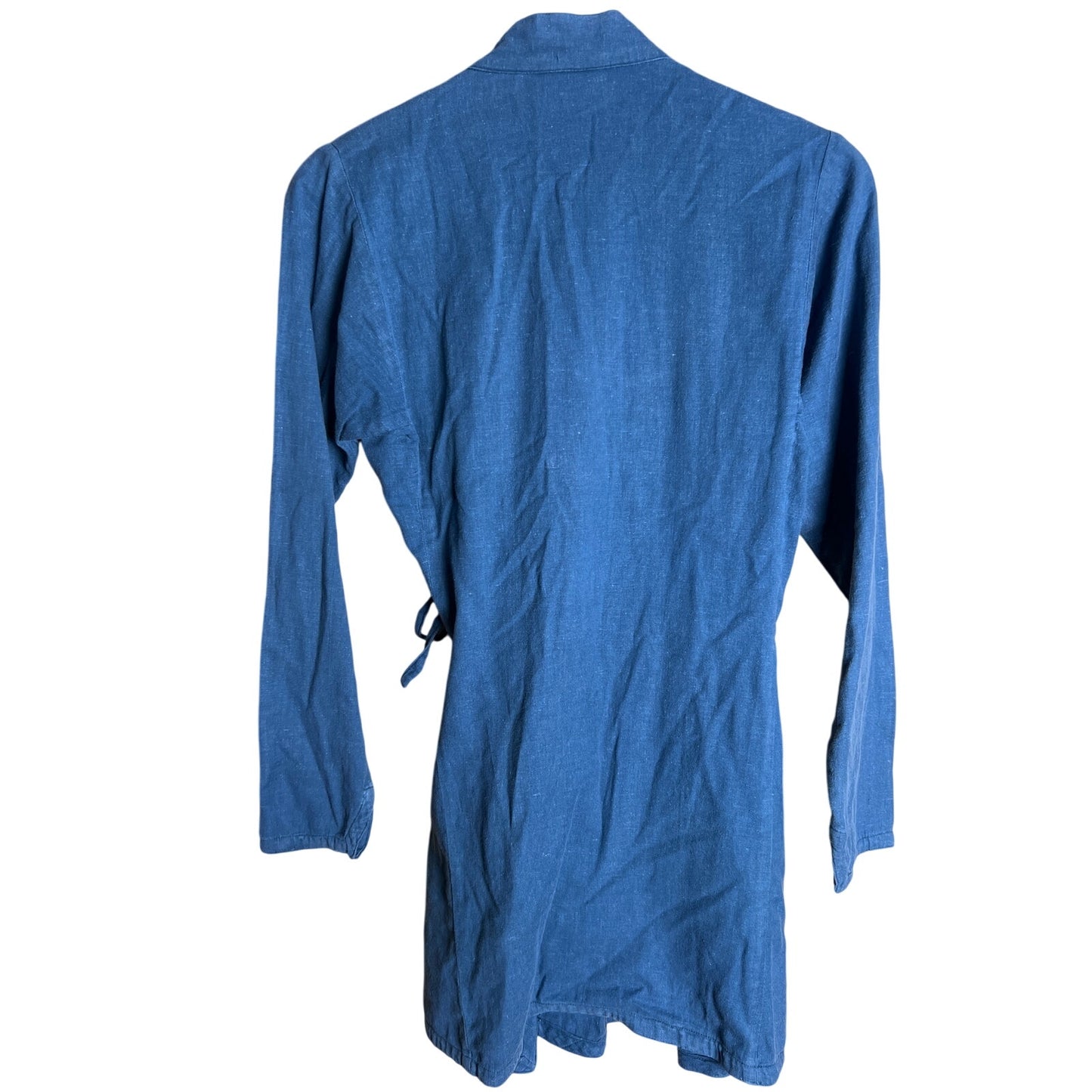 Anokki 100% Cotton Size 12 Blue Bath Robe