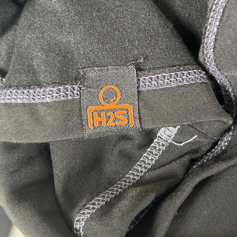 H2S Long Sleeve Compression Shirt Black Top Men’s Medium