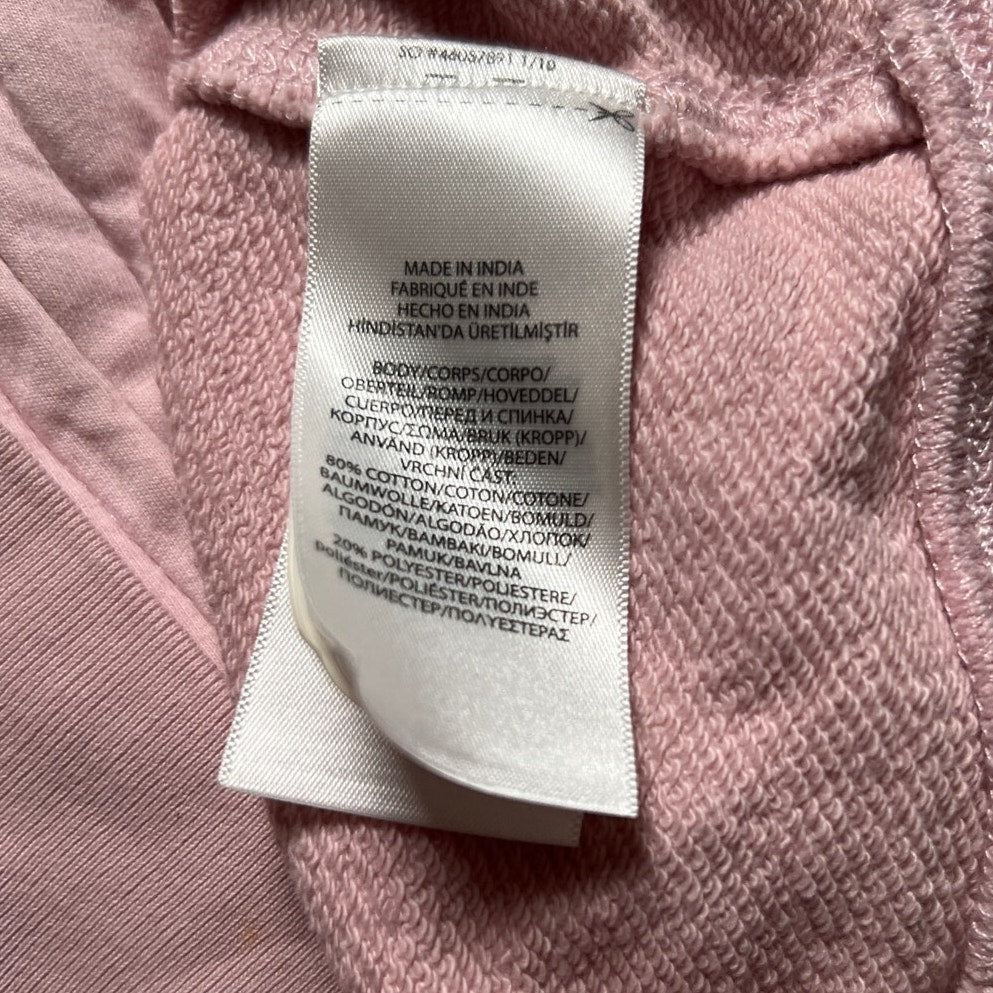 Polo Ralph Lauren Baby Pink Sweatshirt Women's Size 6X Hooded Zipper Logo