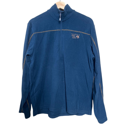 Mountain HardWear Blue Men Size Small Quarter-Zip Sweater
