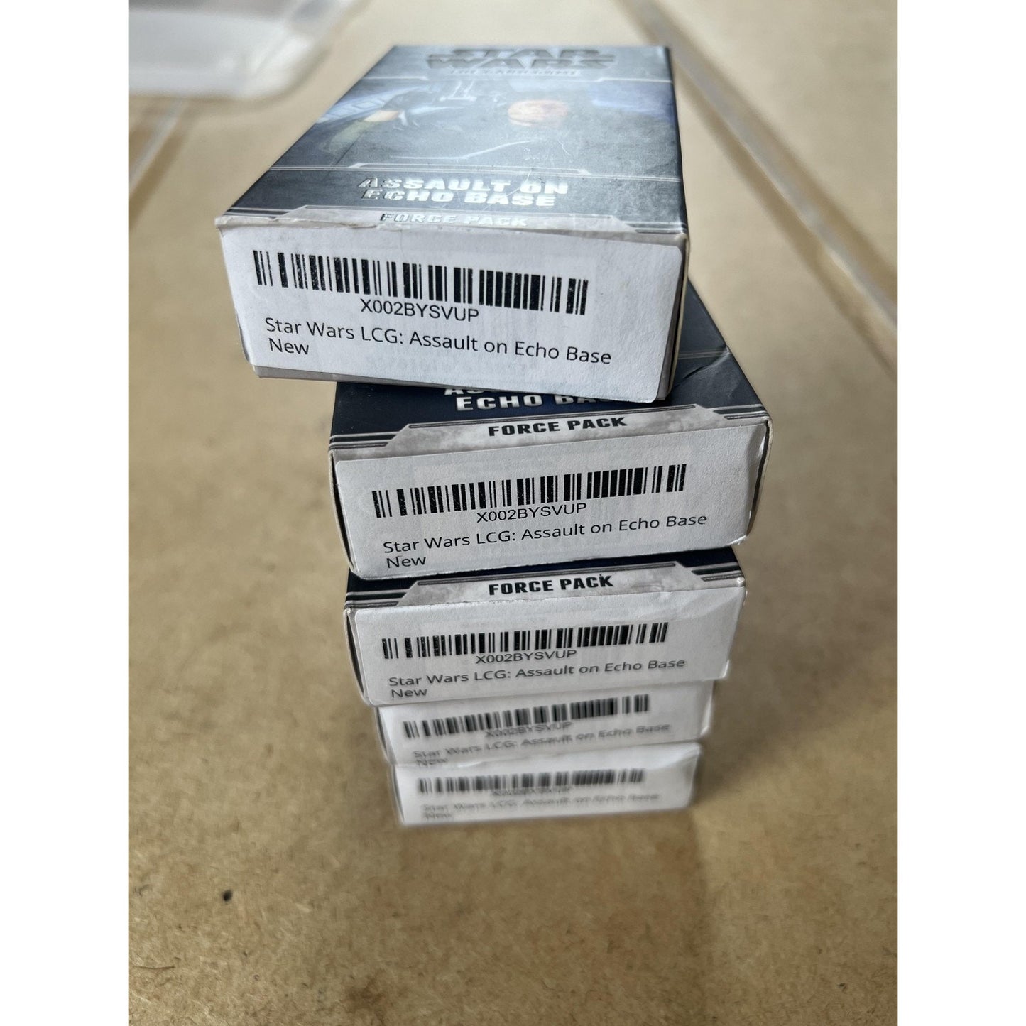 Fantasy Flight Games Star Trek The Card Game Assault On Echo Base Lot Of 5