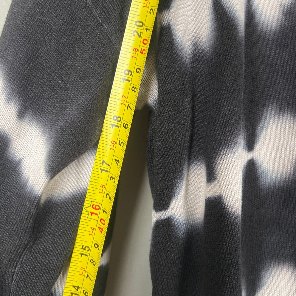 NWT Sanctuary Black Tie Dye Long Cardigan Women's Size S