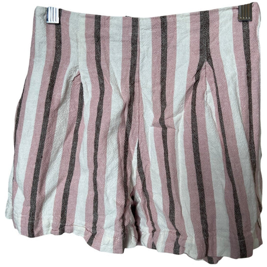Streetwear Society Size Small Women Striped Shorts