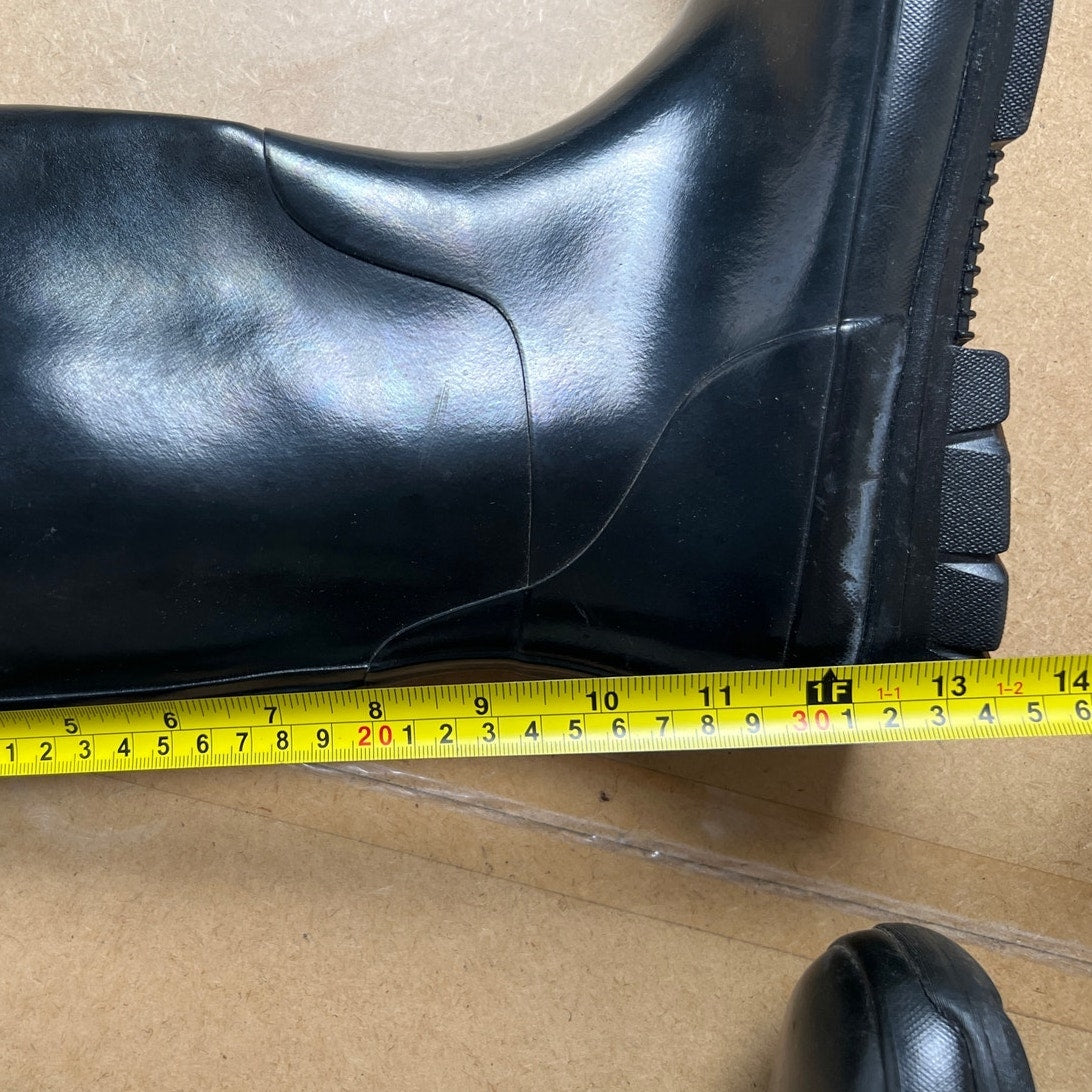 Bogs Black Rain Boot Women Size 11