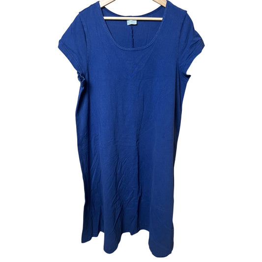 Paacificotton Blue Long Women Dress *Dimensions In Picture