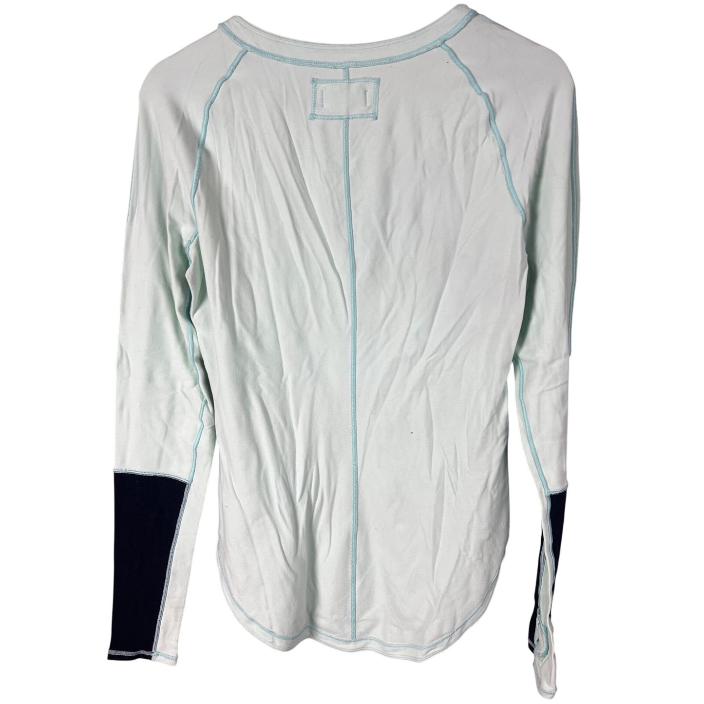 Lululemon Women Long Sleeve Thumbholes Green Top *Dimensions In Picture*