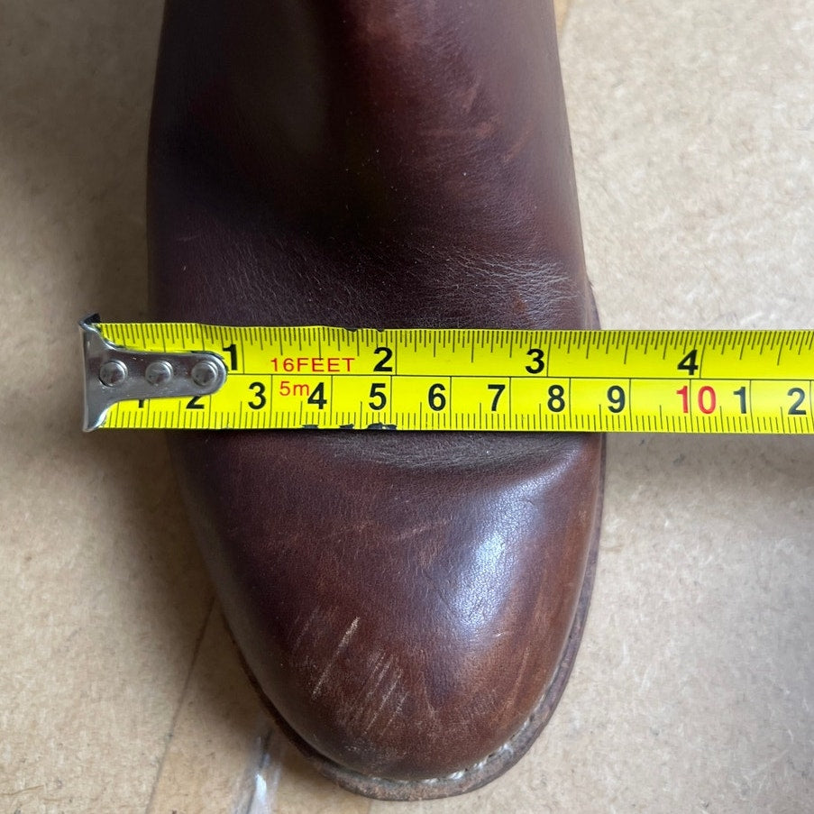 Red Wing Heritage Harriet Chelsea Ankle Boots 7.5 B Amber Harness Brown
