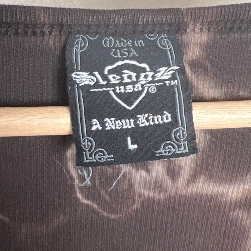 Sledge USA A New Kind Tie Dye Long Sleeve Women's Top Size Large