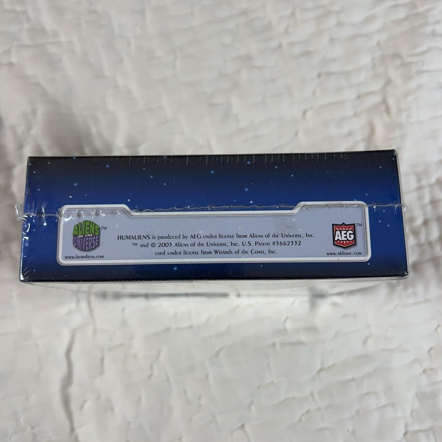 HumAliens Collectible Card Game Challenge Booster Box Blue 24 Boosters