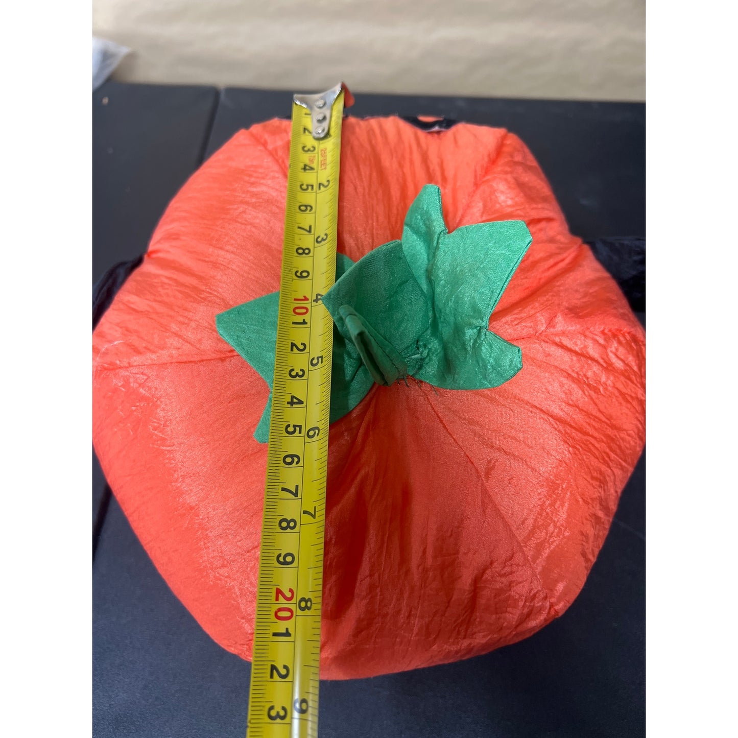 Vintage Gibson Greetings Nylon Parachute Jack O Lantern Pumpkin Plush