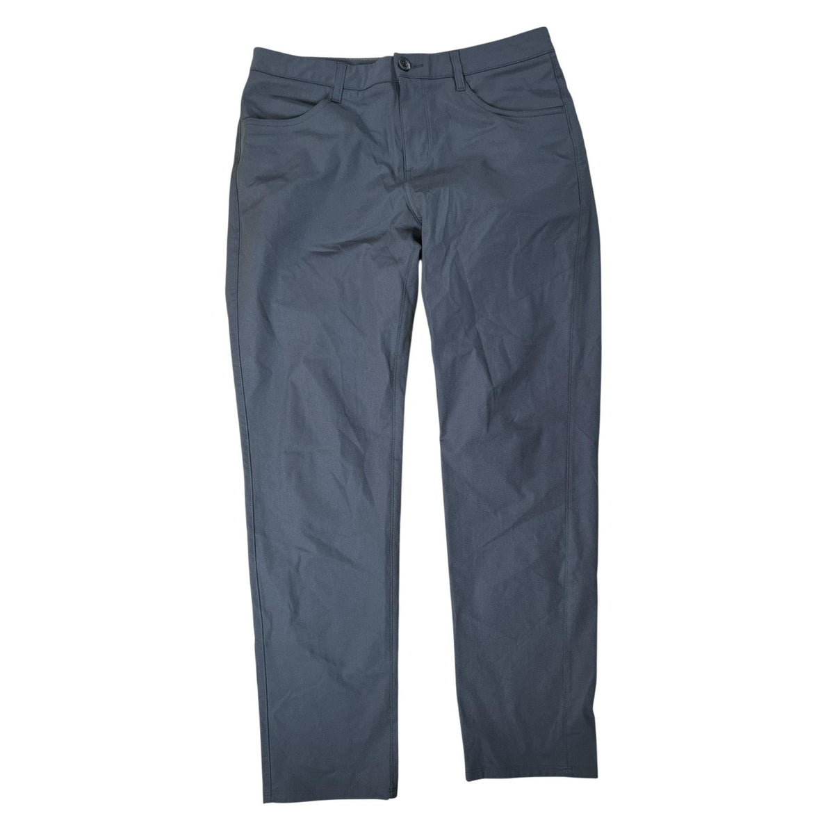Vuori Pants Mens 32x32 Gray Chino Slim Tapered Microfiber Travel Casual