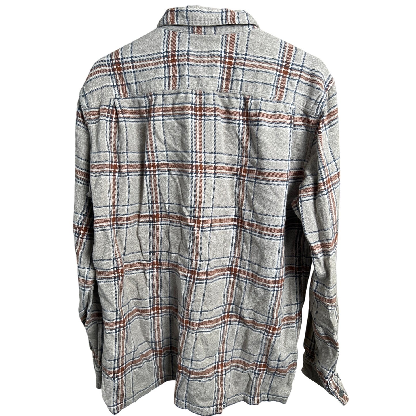 Patagonia Organic Cotton Button Up Large Fjord Flannel Shirt