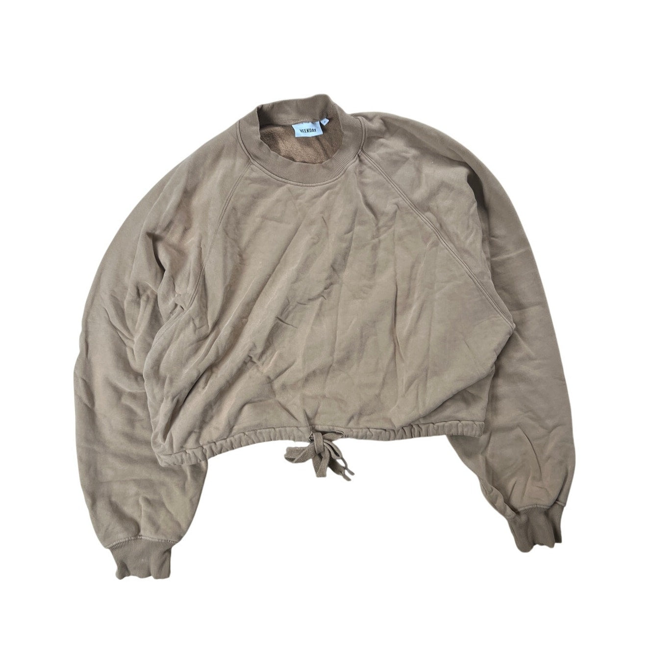 Weekday Beige Women Pull-Over Sweater Size M