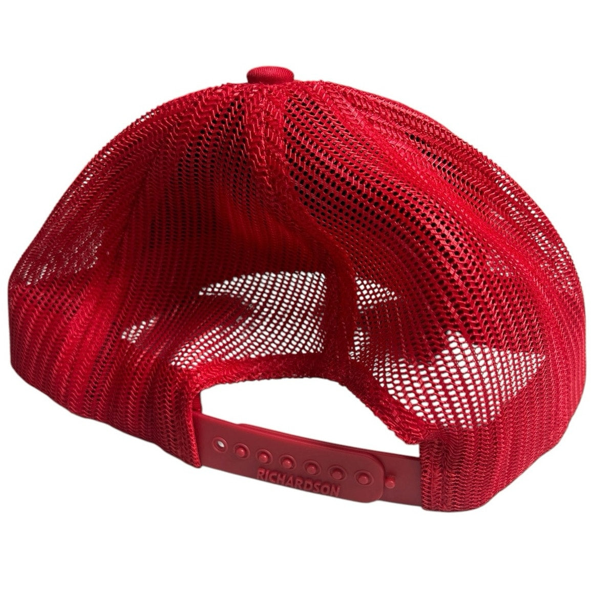 Whiskey Weather Richardson Red Trucker Hat Adjustable Strap