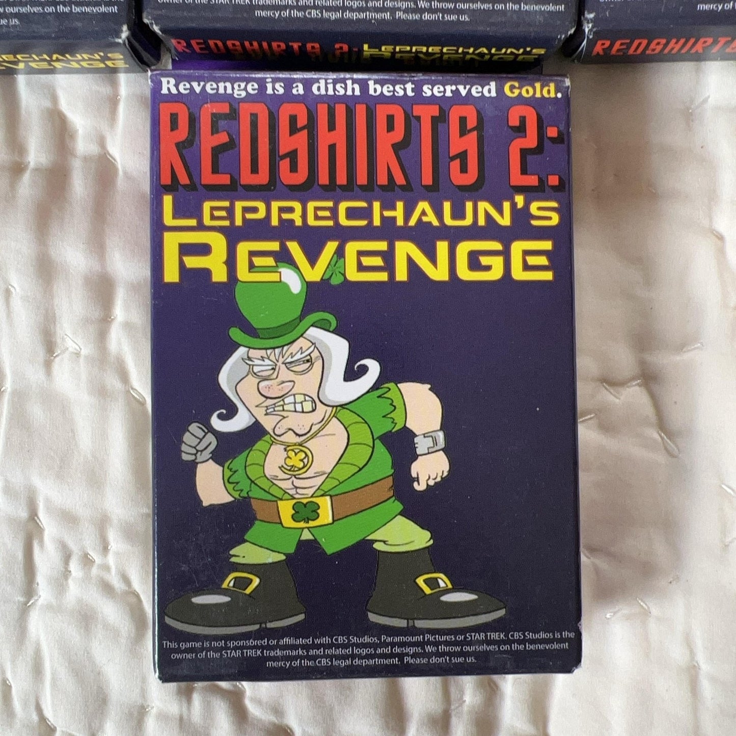 WeaselPants Redshirts 2 Leprechaun's Revenge Card Deck Purple Lot Of 13