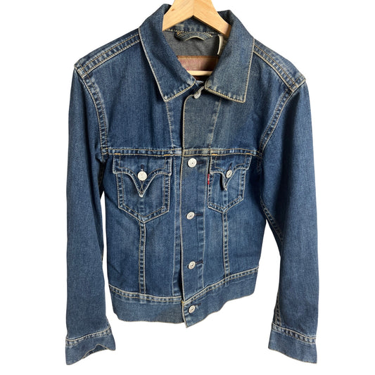 Levi Strauss & Co Type 1 Button Up Jean Jacket Small Iconic Retro