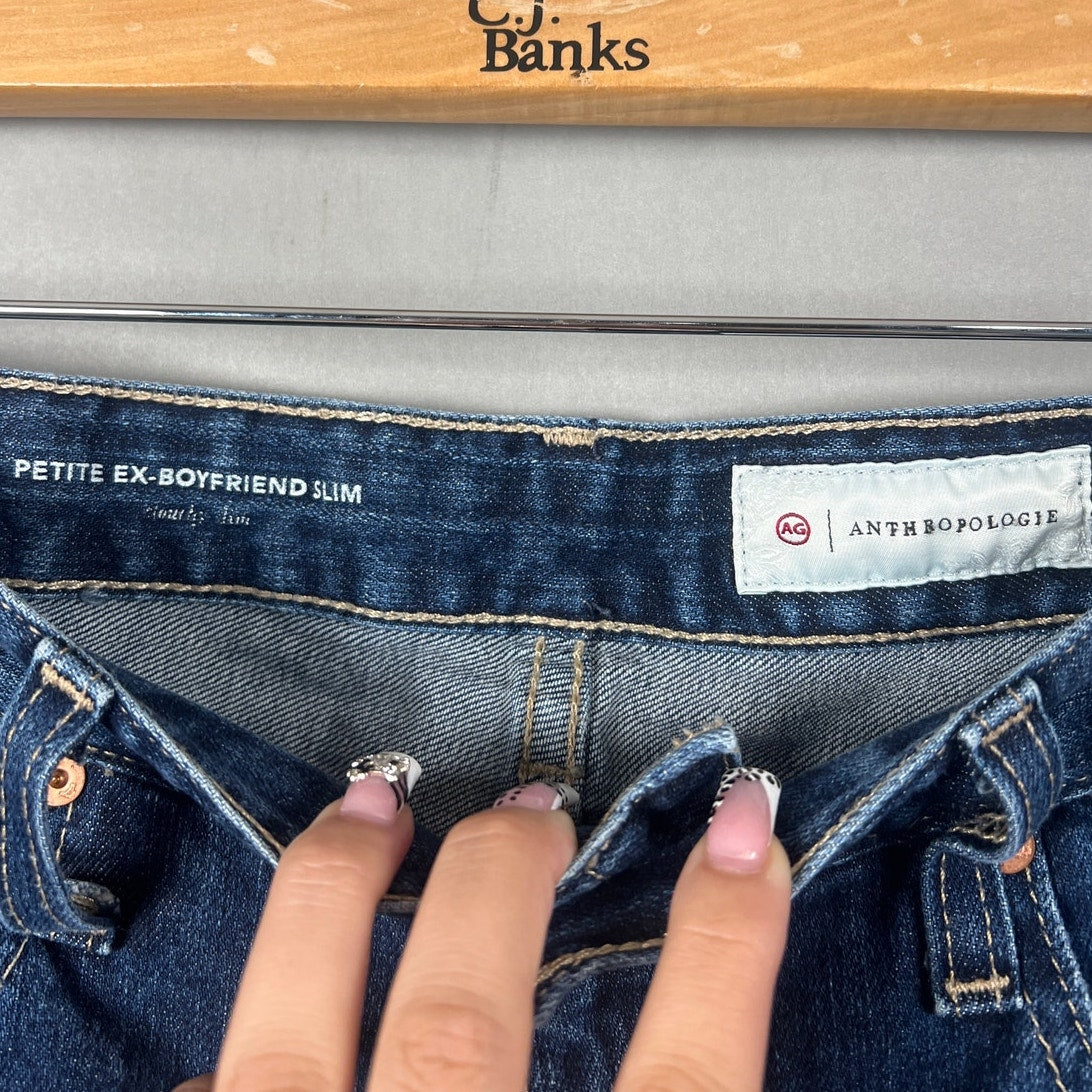 Anthropologie Petite Ex-Boyfriend Slim Women's Size 29P Pants