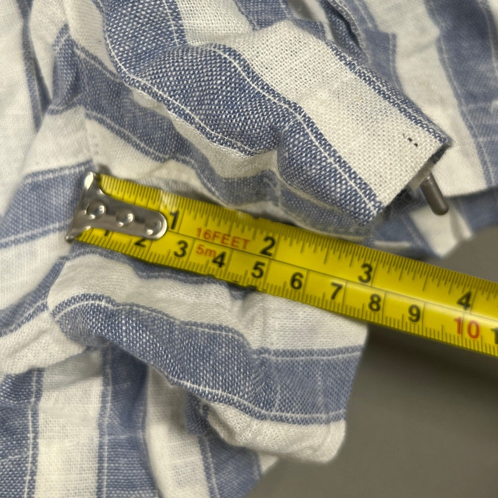 Gap NWT Linen Shorts Size Small Lightweight Striped