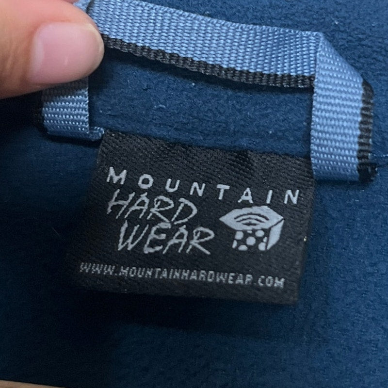 Mountain HardWear Blue Men Size Small Quarter-Zip Sweater
