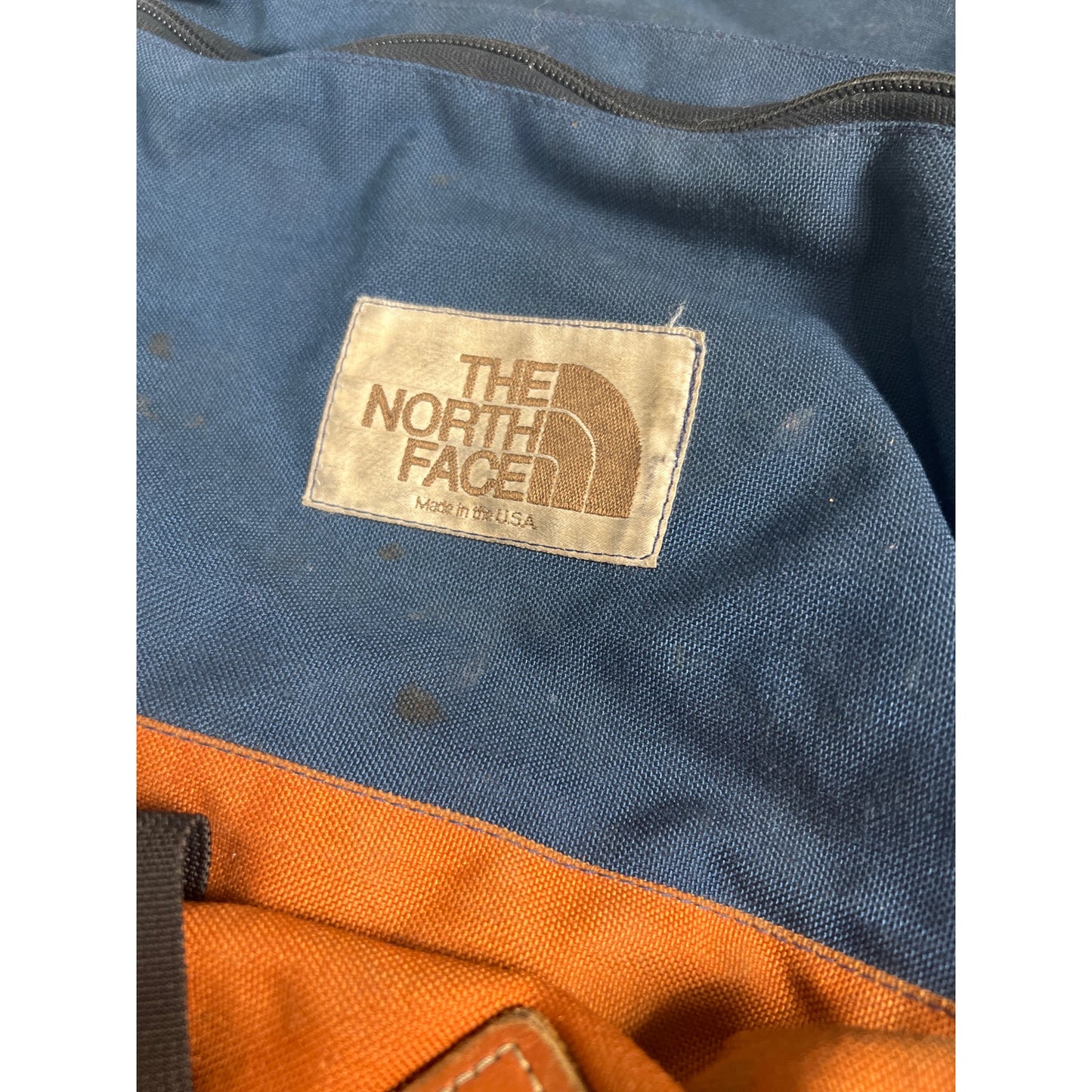 Vintage The North Face Made In USA Backpack Two Tone Hiking