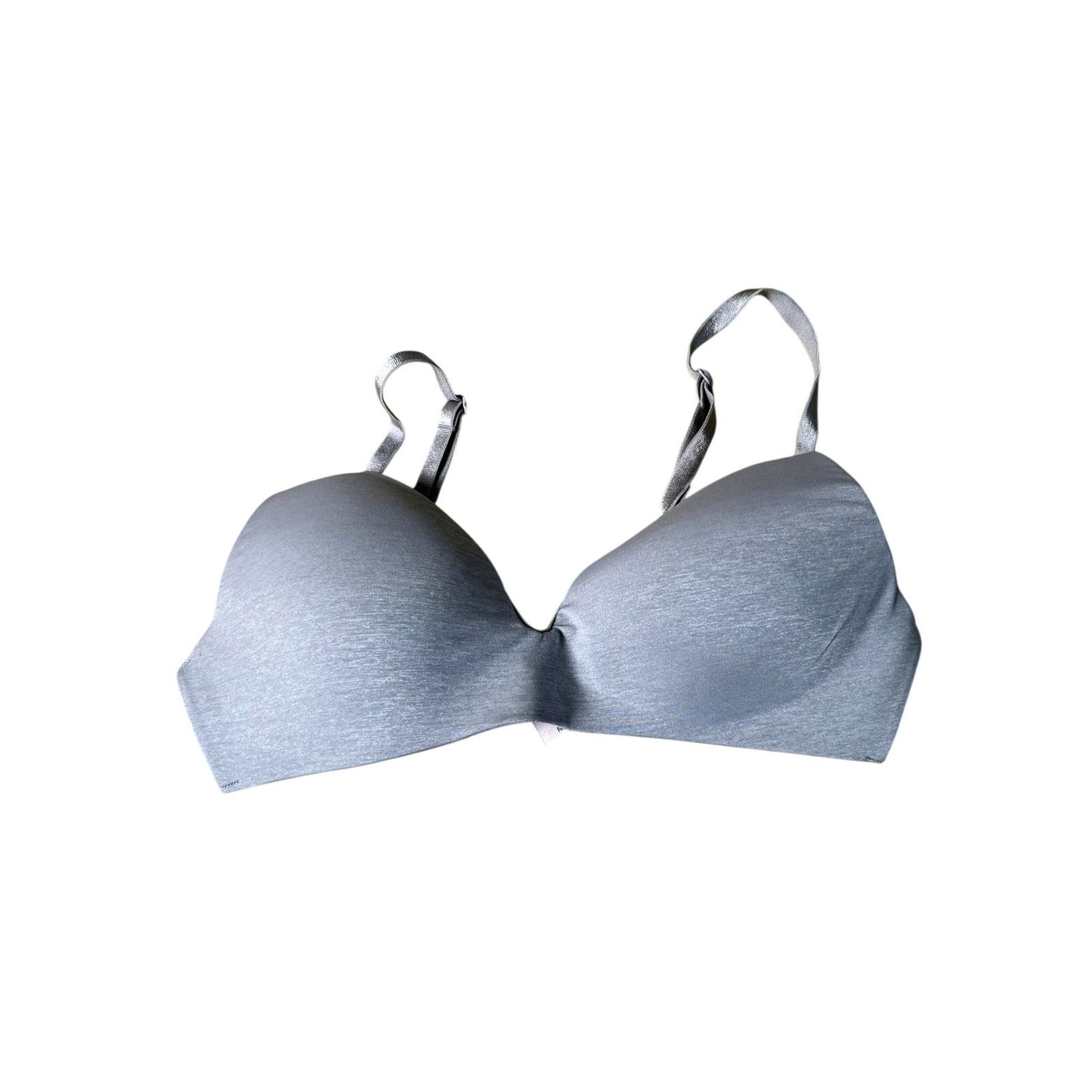 Victoria's Secret Bra Womens 32C Gray T-Shirt Molded Lightly Lined Seamless