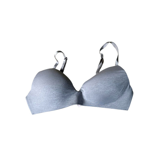 Victoria's Secret Bra Womens 32C Gray T-Shirt Molded Lightly Lined Seamless