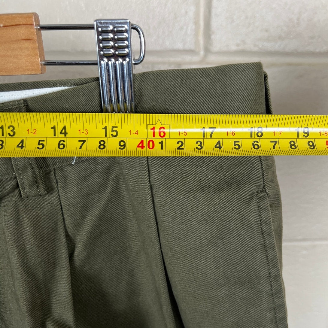 Polo Ralph Lauren Relaxed Fit Belted Pants Mens Military Green NWT 38/32