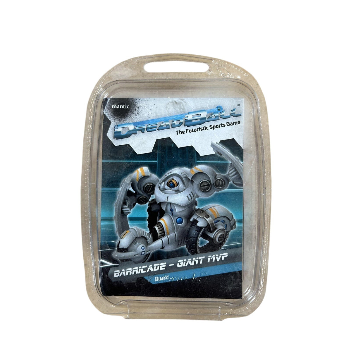 Mantic DreadBall MVP Miniatures Lot Of 4 John Doe Barricade Dozer Gray Plastic