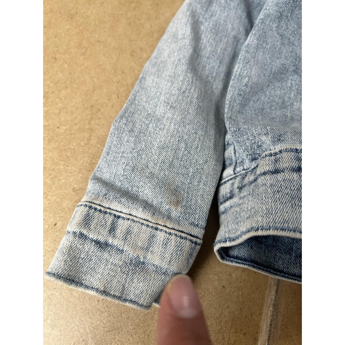 Barbie Jacket Girls 4 Blue Denim Snap Pockets Casual Fall Embroidered Logo