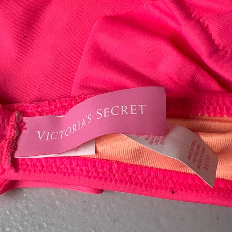 Victoria Secret Strapless Tub Pink Bra Size Medium