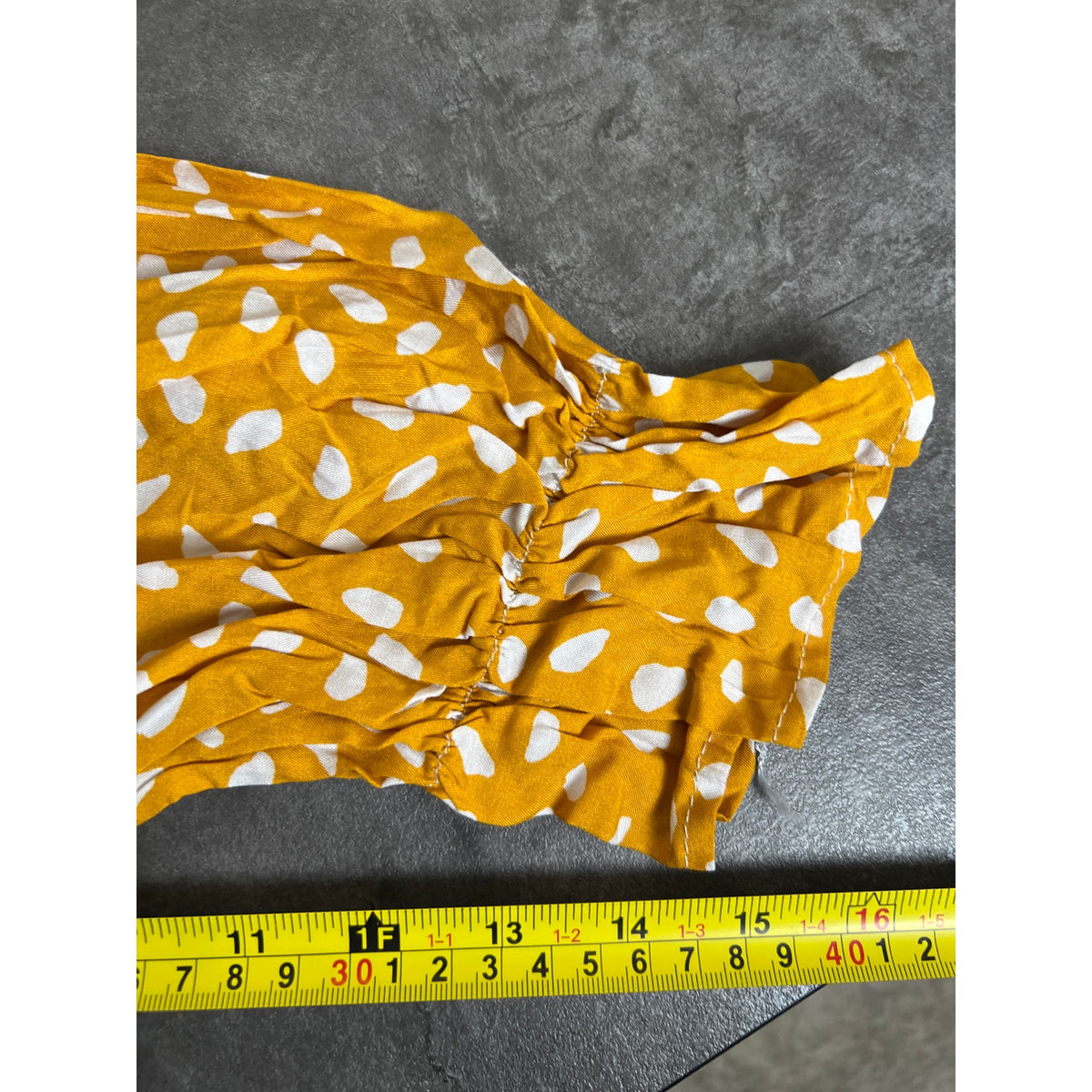 Royal Reese Women's Top 100% Polyester Pola Dot Dress *Dimensions In Pictures*