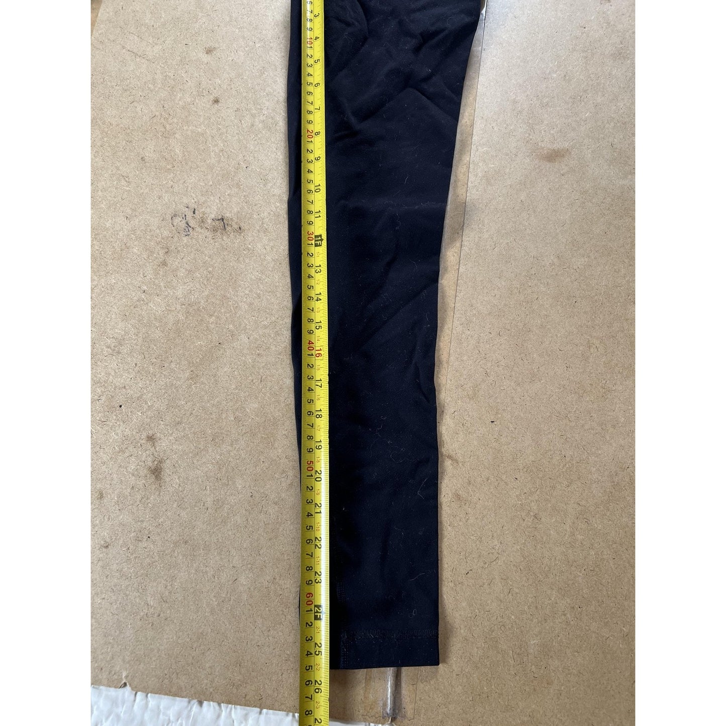 Lululemon Leggings Womens 4 Black High Rise Ankle Yoga Activewear Nylon Spandex