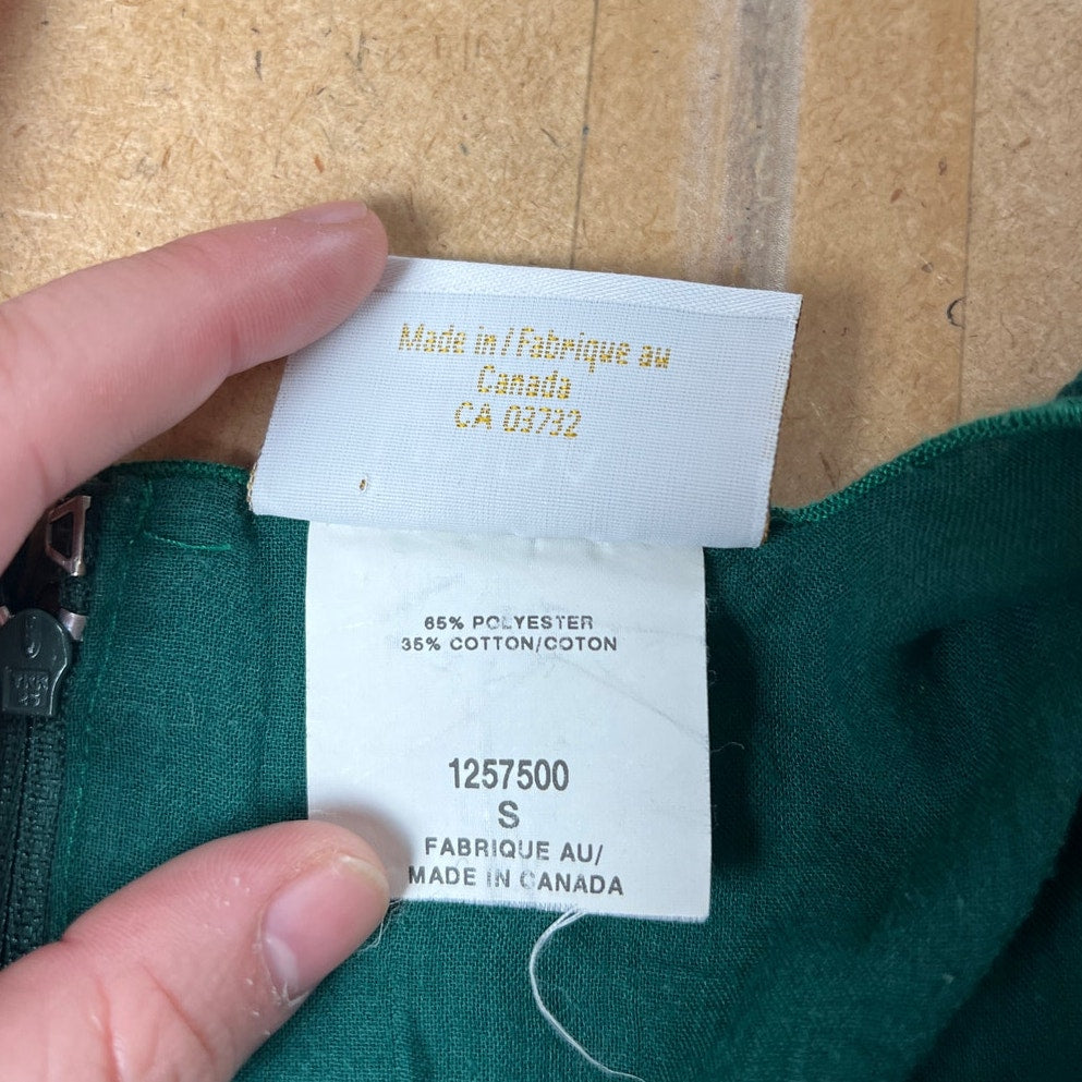 Linda Lundstrom Green Midi Dress Size Small